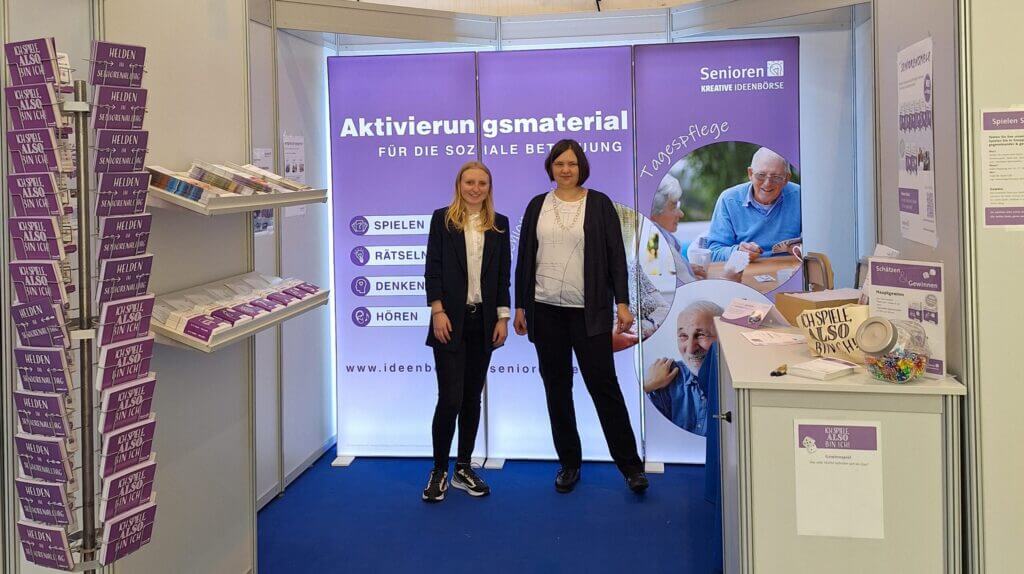 Messeteam Altenpflegemesse 2024 in Essen – Wir sind vor Ort!