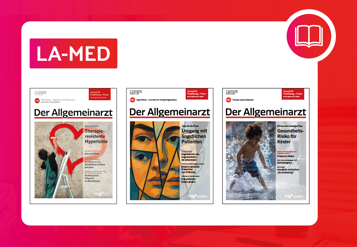 „Der Allgemeinarzt“ mit Top-Zustimmungswerten bei der LA-MED API-Studie 2025